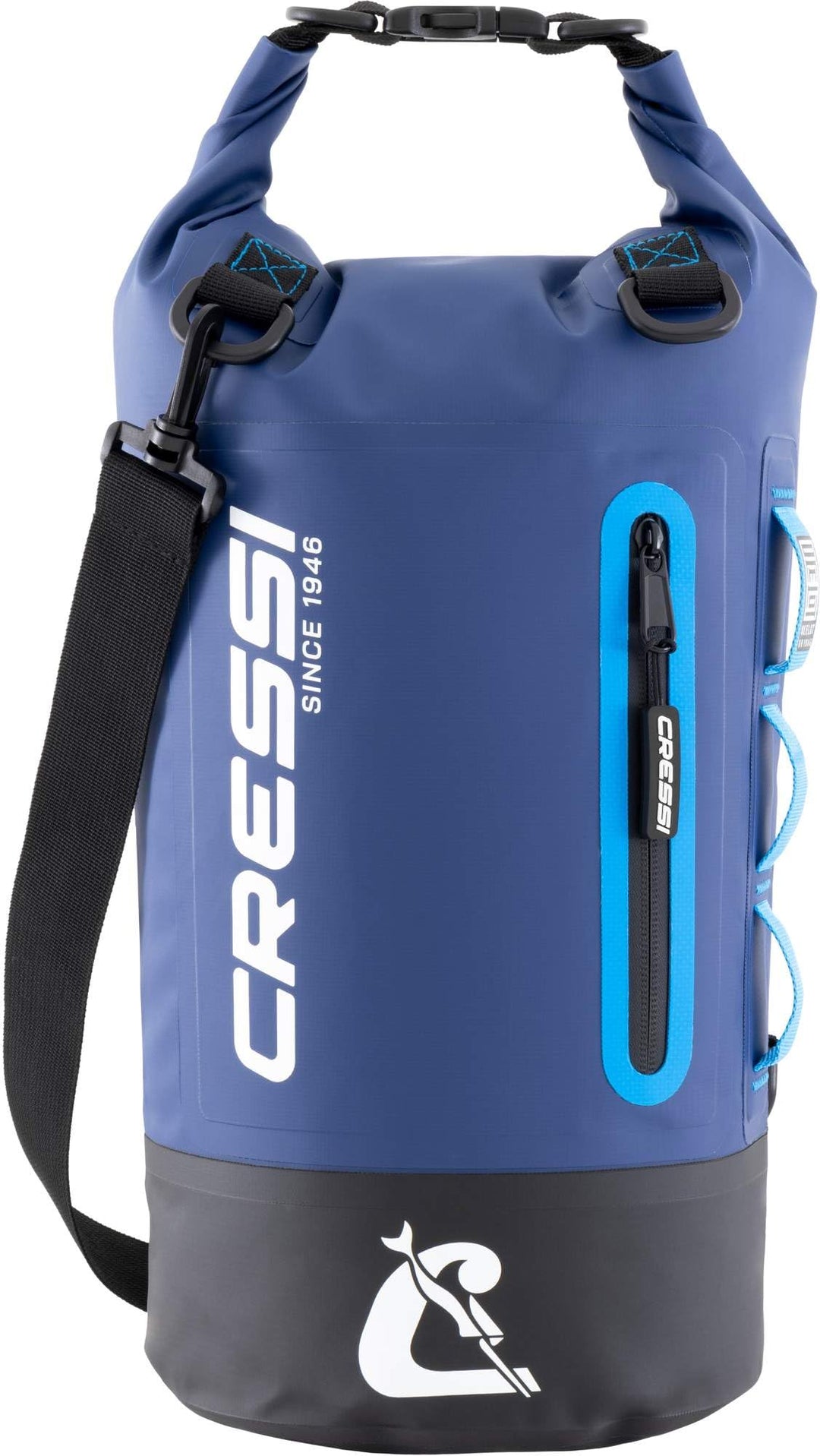 CRESSI Ocelot Waterproof Dry Bag Roll Top Storage Sack for Beach, Boat and Travel, Lightweight Water