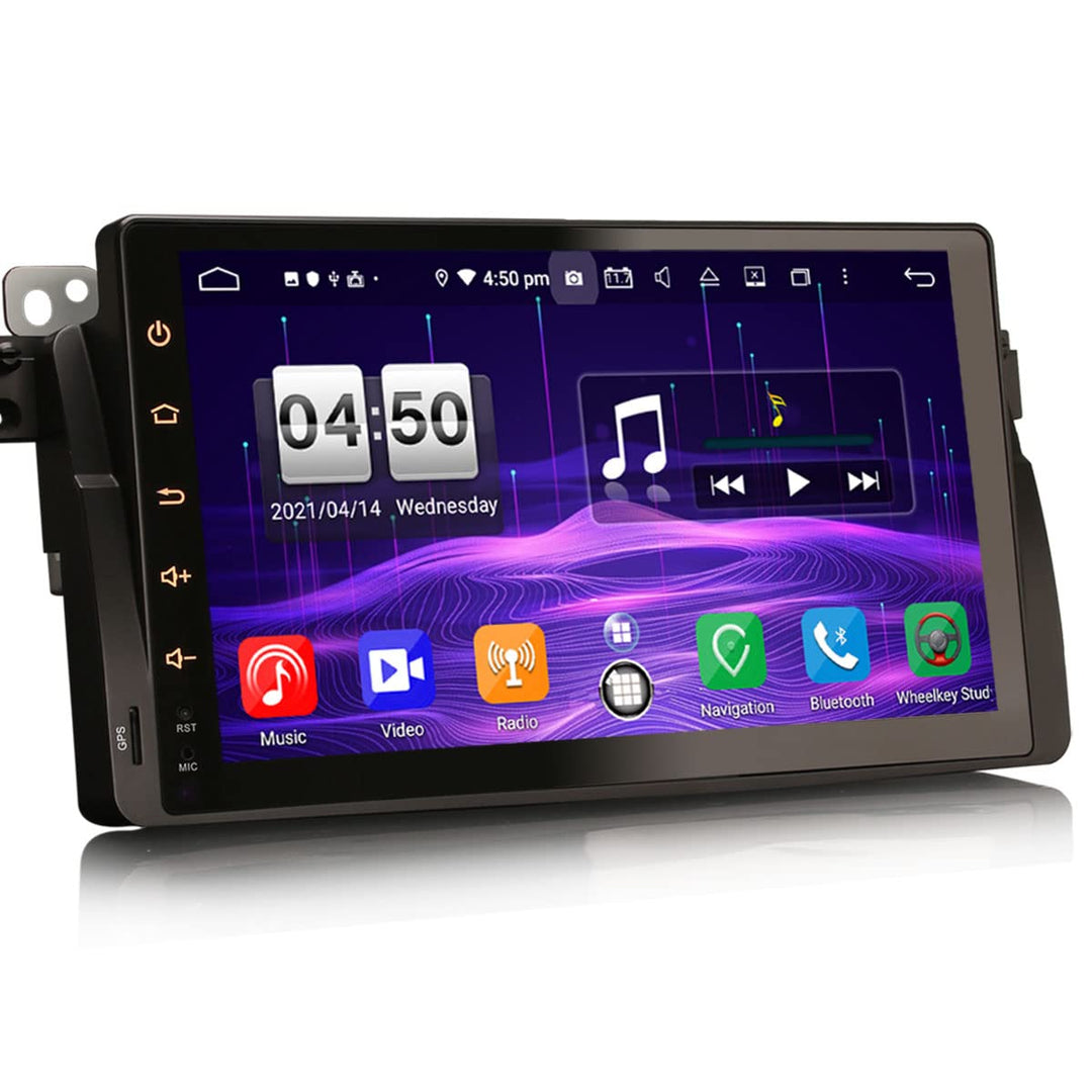 Erisin 8-Kern Android 10 Autoradio mit GPS Navigation für BMW E46 M3 325 3er 318 320 Rover 75 MG ZT