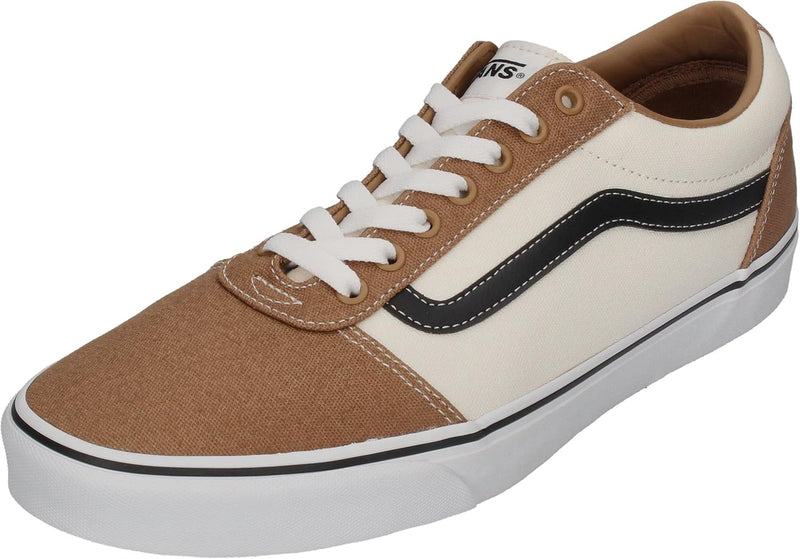 Vans Herren WardSneaker 40 EU Retro Canvas Light Brown, 40 EU Retro Canvas Light Brown