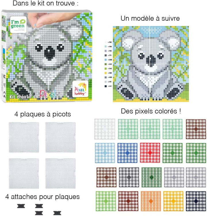 PIXEL - Bild 12 x 12 cm Koala, PX44017