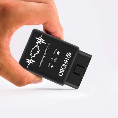 Neues EXZA HHOBD (2. Gen.) - OBD2 Bluetooth Diagnosegerät für Fahrzeuge über Android und Windows, Bl