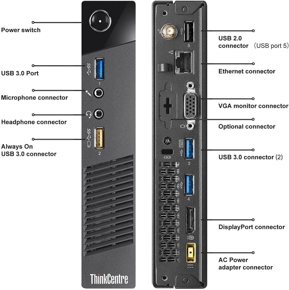 Lenovo M73 Tiny i3 4170T 4-Thread 3.2 GHz Business Office Multimedia Computer mit 3 Jahren Garantie!