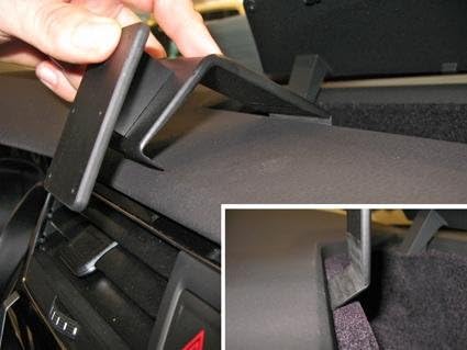 Brodit 855162 ProClip Halterung für Volkswagen Touran 16, Schwarz