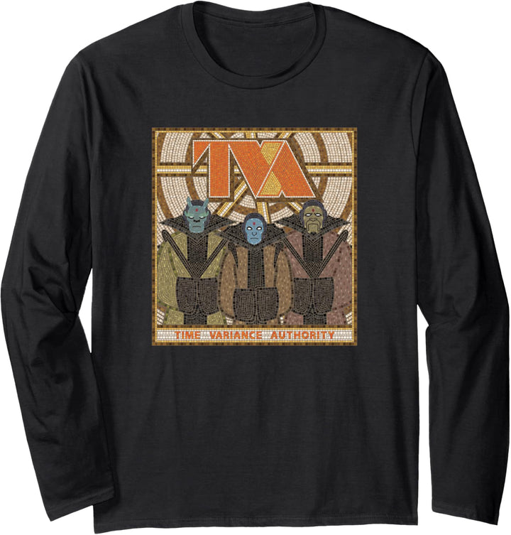 Marvel Loki Time Variance Authority Time-Keepers Mosaic Langarmshirt