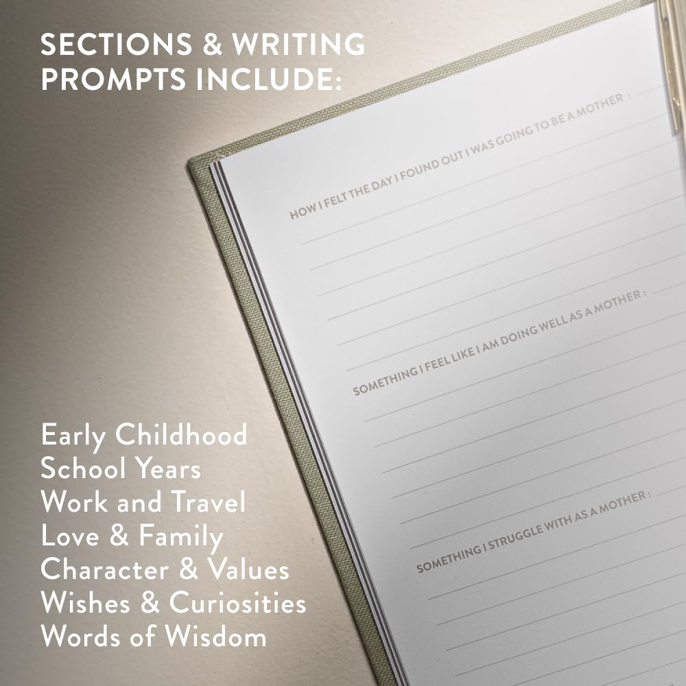 Mom's Story: A Memory and Keepsake Journal for My Family (Heirloom Story Books and Guided Journals,