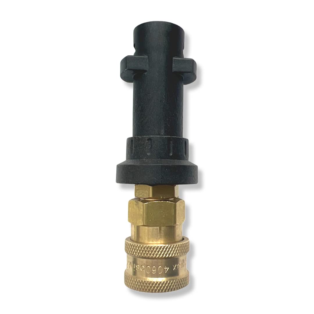 M&M Smartek Schnellkupplungsanschluss Bajonettadapter 1/4" für Hochdruckreiniger wie – kompatibel zu