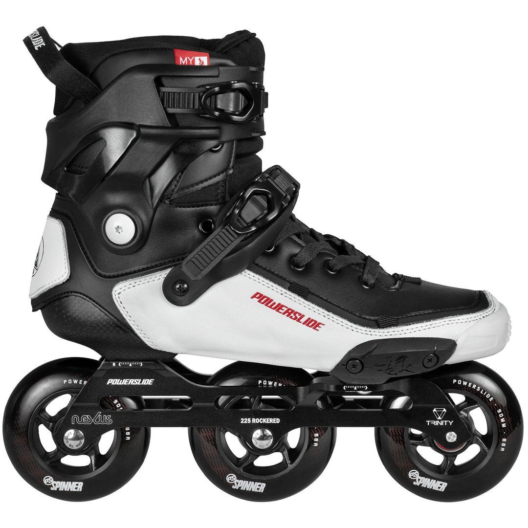 Powerslide Inline Skate Tau 90, für Urban, Freestyle und Fitness, für Damen und Herren 39, 39