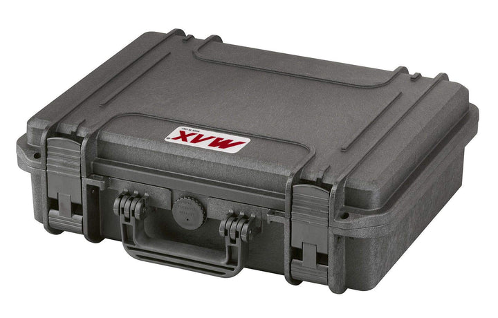 MAX MAX380H115 Luftdichter Koffer, Schwarz, 380 x 270 x 115 mm Leer 380 x 270 x 115 mm, Leer 380 x 2
