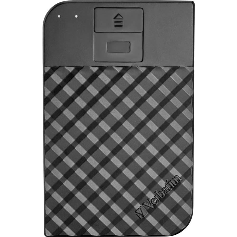 Verbatim Fingerprint Secure, 2 TB, Schwarz, Externe Festplatte mit Fingerabdruckscanner, USB 3.1 GEN