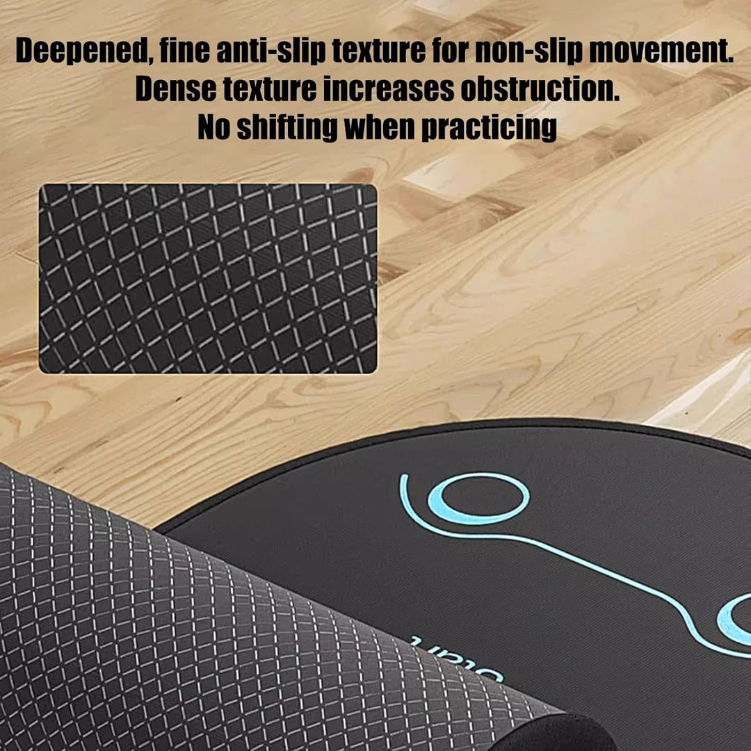 Ab Roller Matte, Trainingsmatte, rutschfestes Workout-Pad, 59 x 24 Zoll, Bodenkissen, langlebig, rut