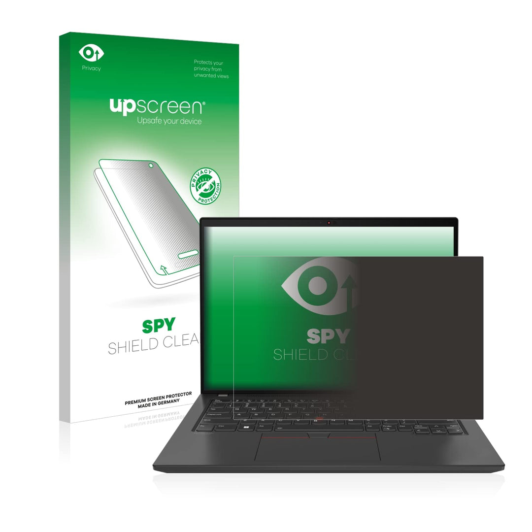 upscreen Anti-Spy Blickschutzfolie für Lenovo ThinkPad T14 Gen 3 Privacy Screen Displayschutz-Folie
