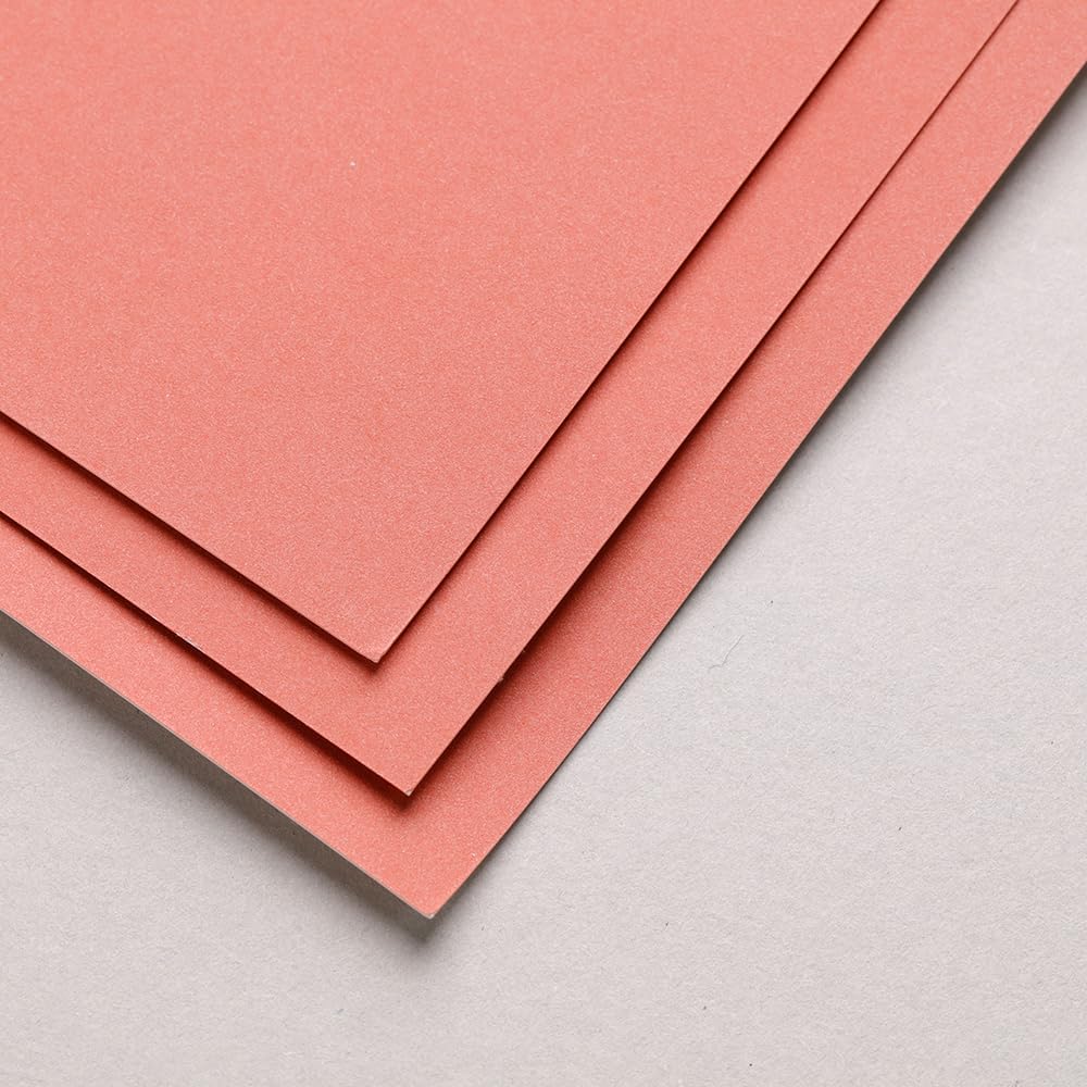 Clairefontaine 96053C - Zeichenblock Pastelmat, kopfgeleimt, 12 Blatt 24x30 cm, 360g, 4 Farben sorti