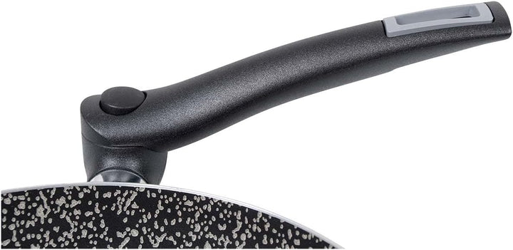 bo-camp Turn Schmorpfanne 24 cm, schwarz 24 cm Schwarz - Schwarz, 24 cm Schwarz - Schwarz