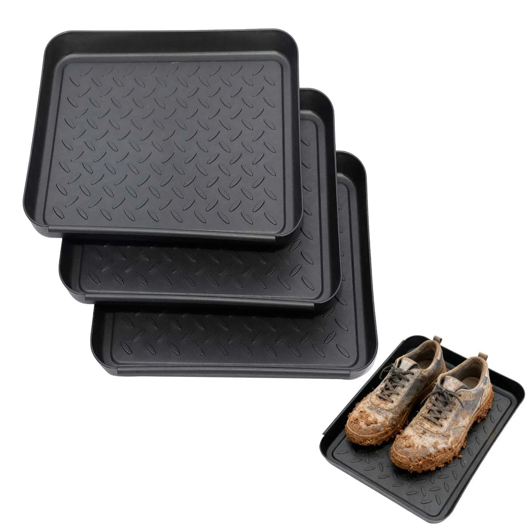 Schuhabtropfschale, Schuhablage Klein, Abtropfschale für Schuhe, Schuh Abtropfschalen mit erhöhtem R