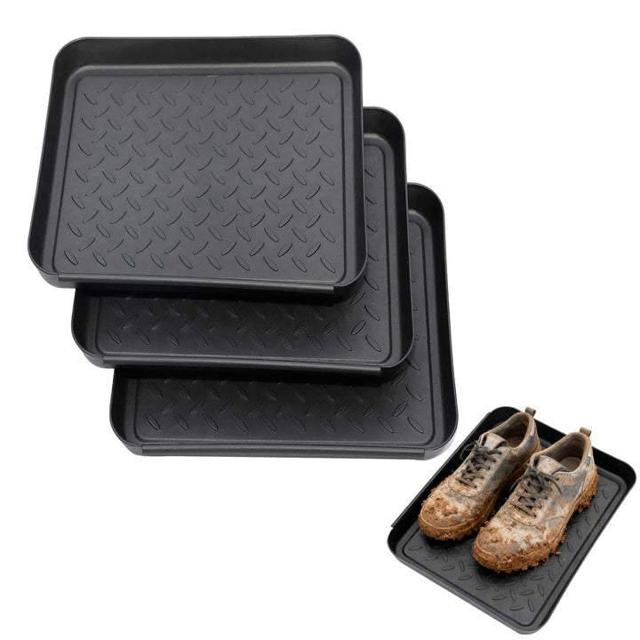 Schuhabtropfschale, Schuhablage Klein, Abtropfschale für Schuhe, Schuh Abtropfschalen mit erhöhtem R