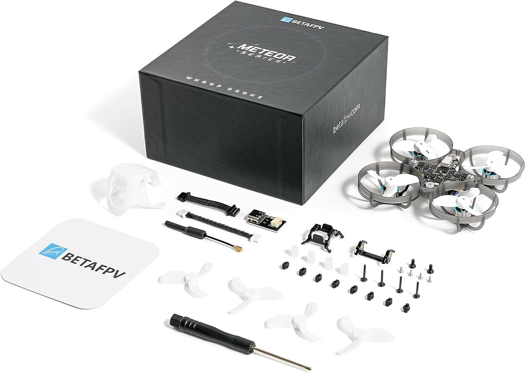 BETAFPV Meteor65 Pro Bürstenlos Quadrocopter mit Matrix 1S 3IN1 HD FC, 0802SE 19500KV Motor, 35mm 3-
