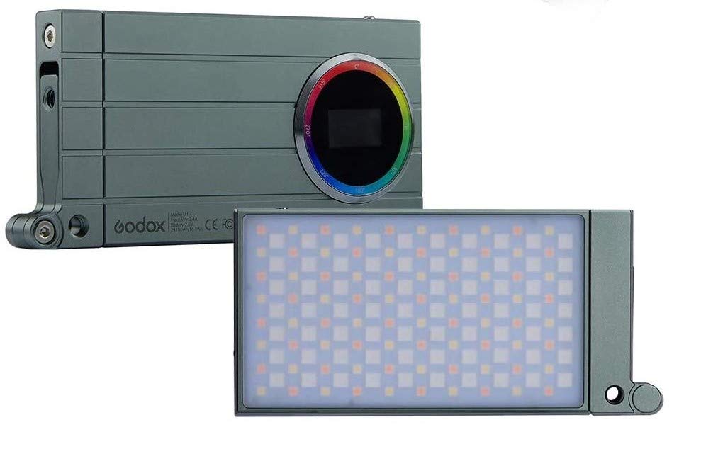 M1 Mobile RGB LED Light(grün Body)