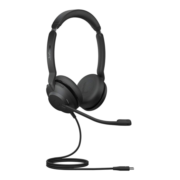 Jabra Evolve2 30 Headset – Stereo Kopfhörer mit Noise Cancelling – UC Zertifiziert – mit 2-Mikrofon
