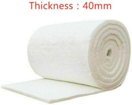 Silikat-Keramikfaser-Decke, Isolierung, hohe Temperatur, feuerfeste Matte (40 mm dick) 40mm thick, 4
