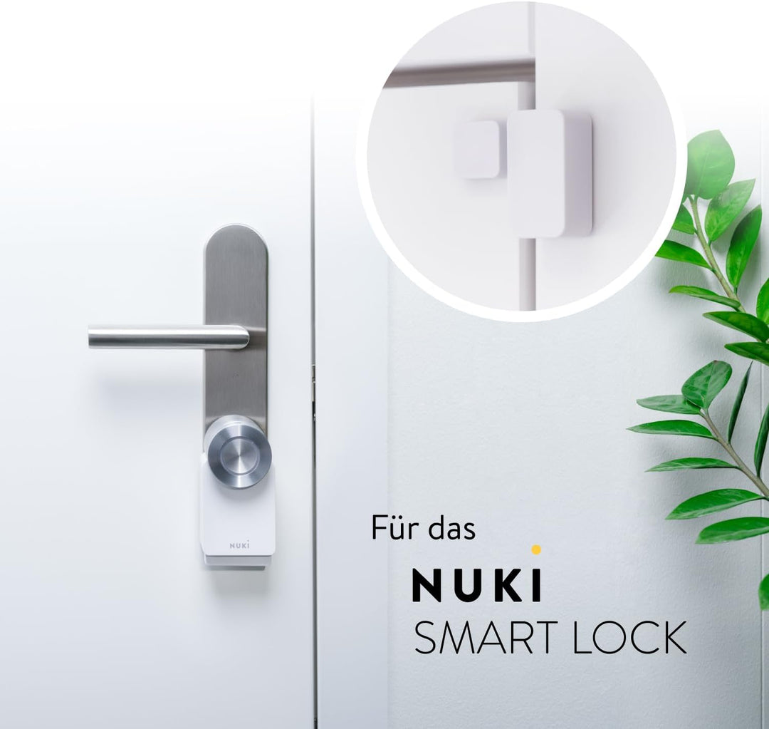 Nuki Door Sensor, Türsensor für Nuki Smart Lock, Mitteilungen (Tür offen, geschlossen) aus der Ferne