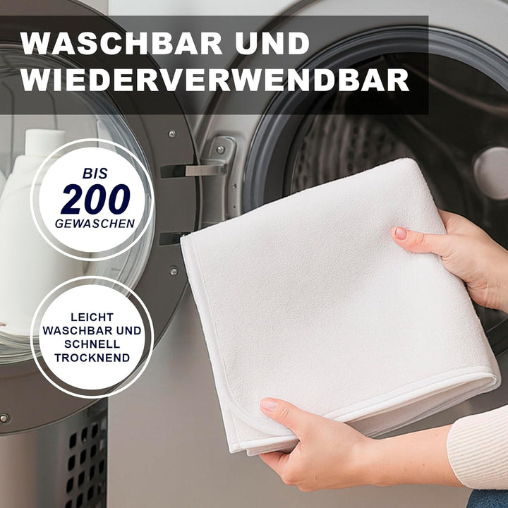 PimPam Factory Inkontinenz-Bettschutz – Matratzenschoner – Waschbarer Inkontinenzschutz – 80 x 190 c