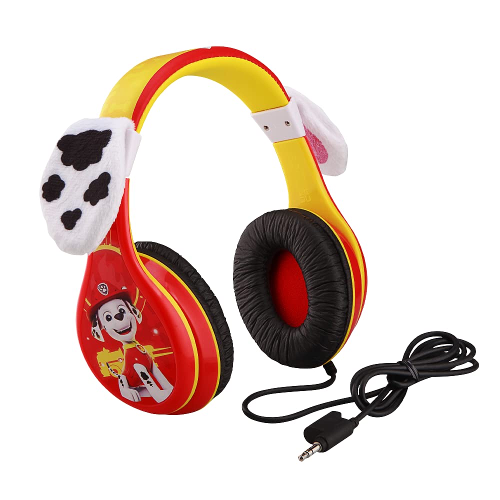 ekids PW-140MA Lizenzierter Paw Patrol Kopfhörer im Marshall Design mit kindgerechter Lautstärkebegr