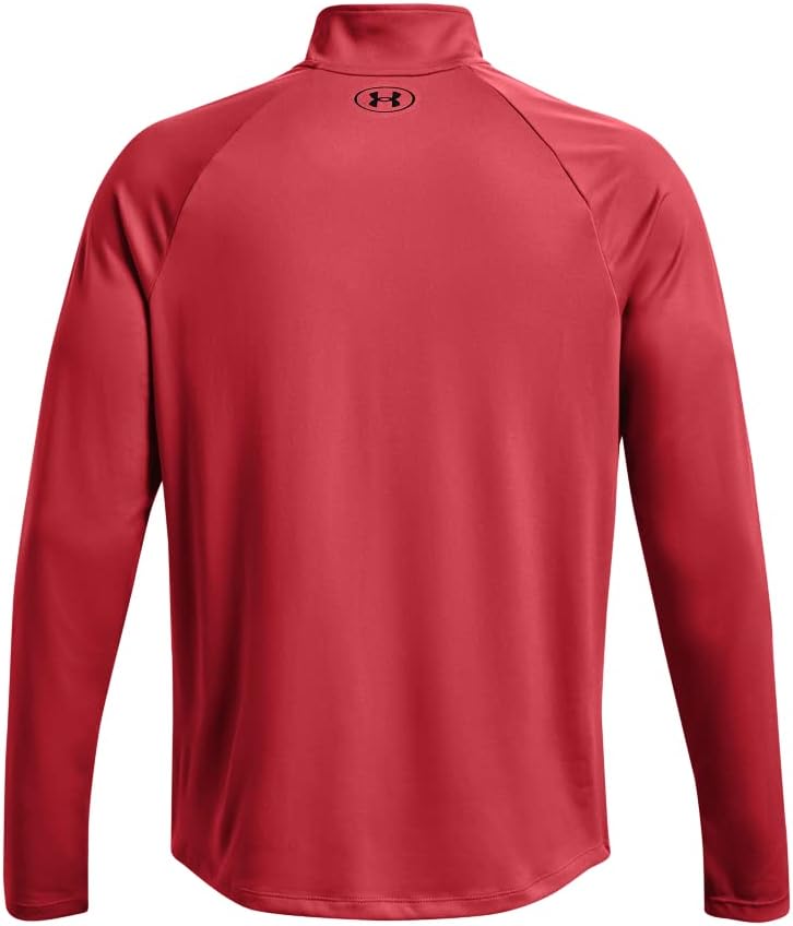 Under Armour Herren Tech 2.0 1/2 Zip Warmup Tops (1er Pack), XL Rotrot