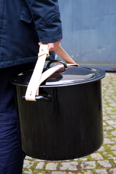 Riess, 0230-017, RIESEN Topf mit Bördel 24, OHNE DECKEL, CLASSIC - RIESEN UND ZWERGE, Durchmesser 24