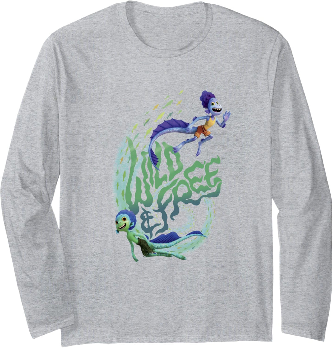 Disney Pixar Luca & Alberto Wild & Free Langarmshirt