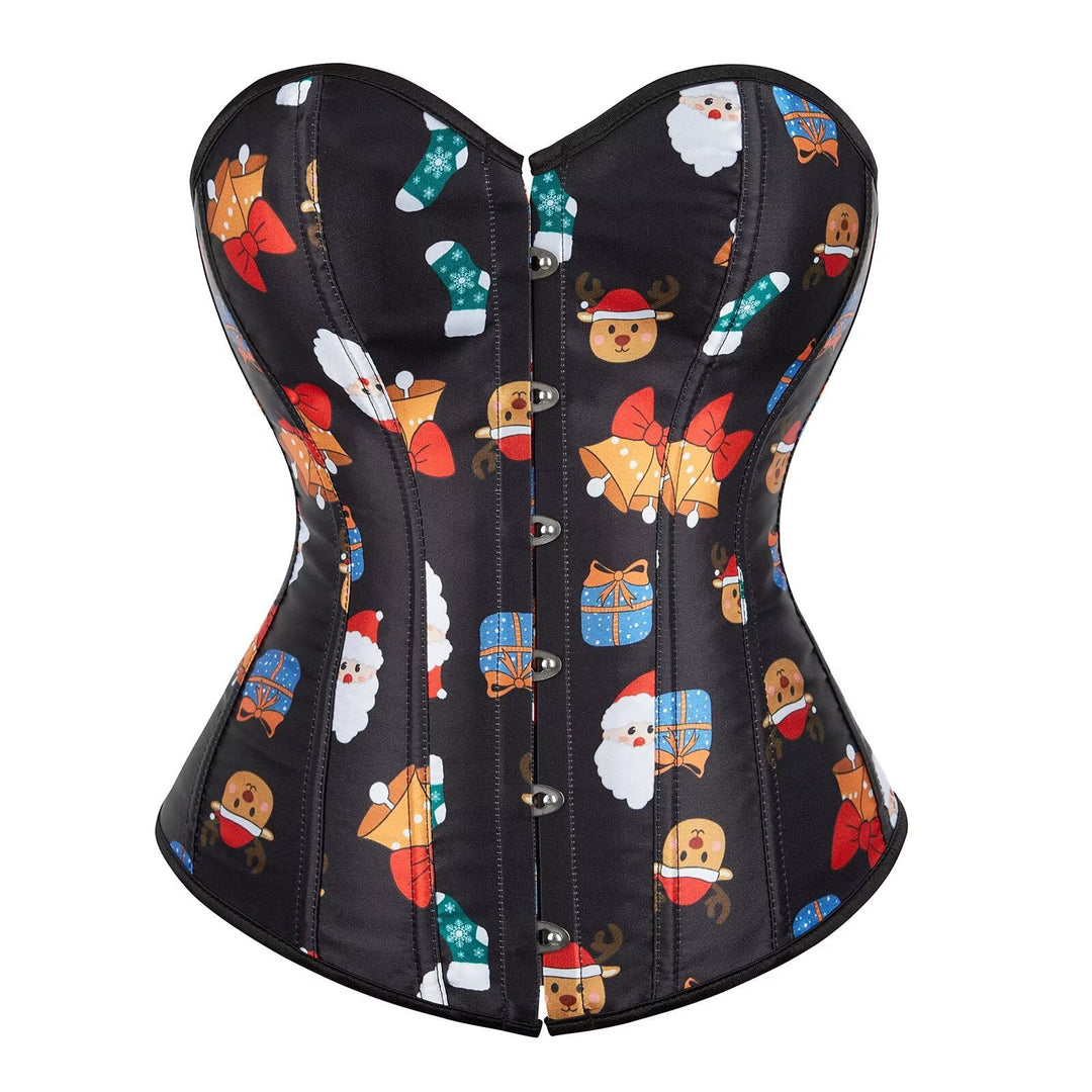 Josamogre korsett corsage Weihnachten alter Mann bustier Vollbrust korsagen Damen grosse grössen top