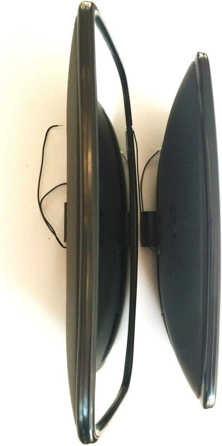 2x Seitenspiegel Beheizt 410x205mm Aussenspiegel Traktor ø15-30 Spiegelhalter SET
