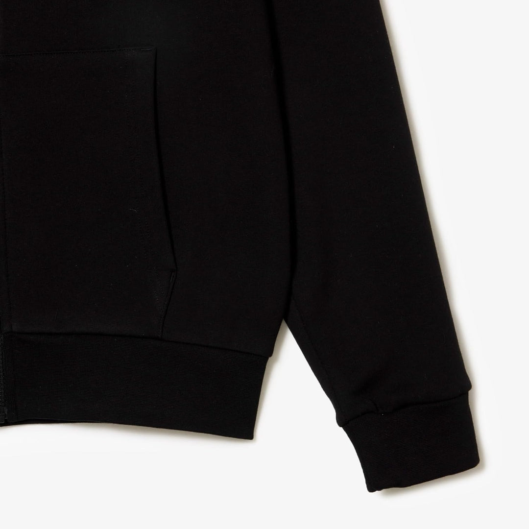 Lacoste Herren Sweatjacke SH9626 XS Schwarz, XS Schwarz