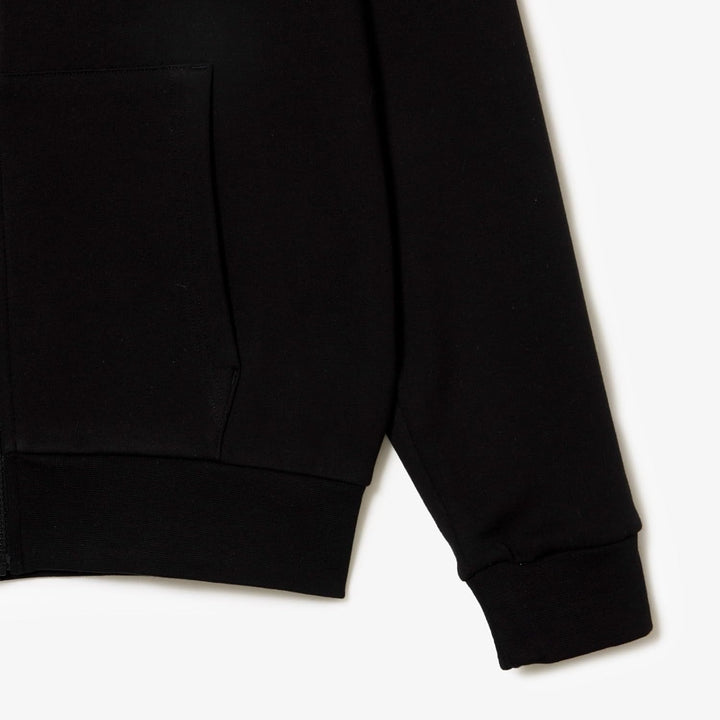 Lacoste Herren Sweatjacke SH9626 XS Schwarz, XS Schwarz