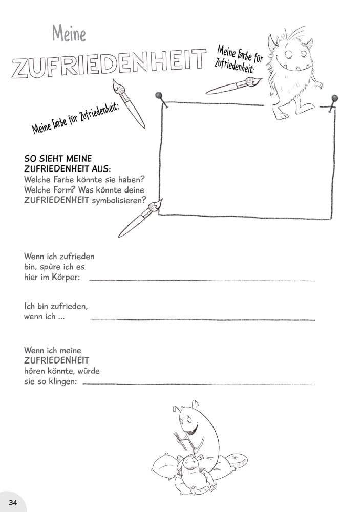 Mein Gefühle-Heft. Ausmalen, ausfüllen und Dampf ablassen mit Eddie: Für Kinder von 5 bis 10. Kreati