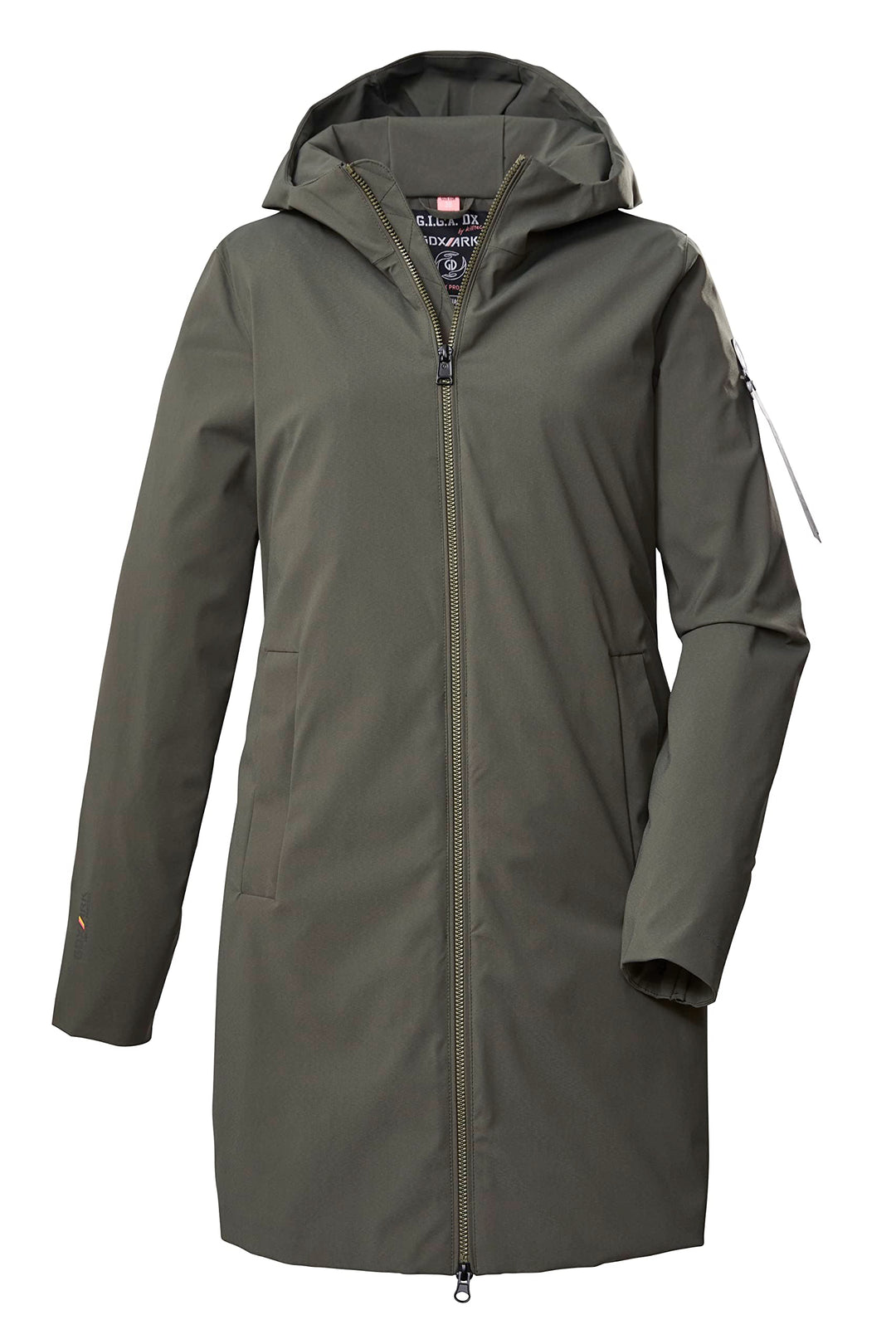 G.I.G.A. DX Damen Gs 154 Wmn Prk Casual Funktionsparka/Parka mit Kapuze 36 oliv, 36 oliv