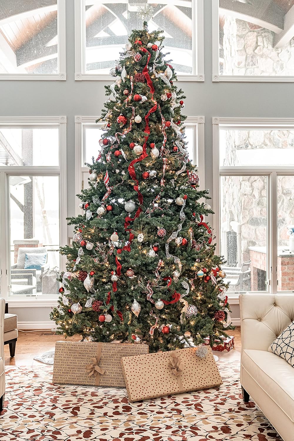 TEXMAXX® Weihnachtsbaumunterlage - Weihnachtsbaumdecke - Christbaumunterlage - Tannenbaumunterlage -