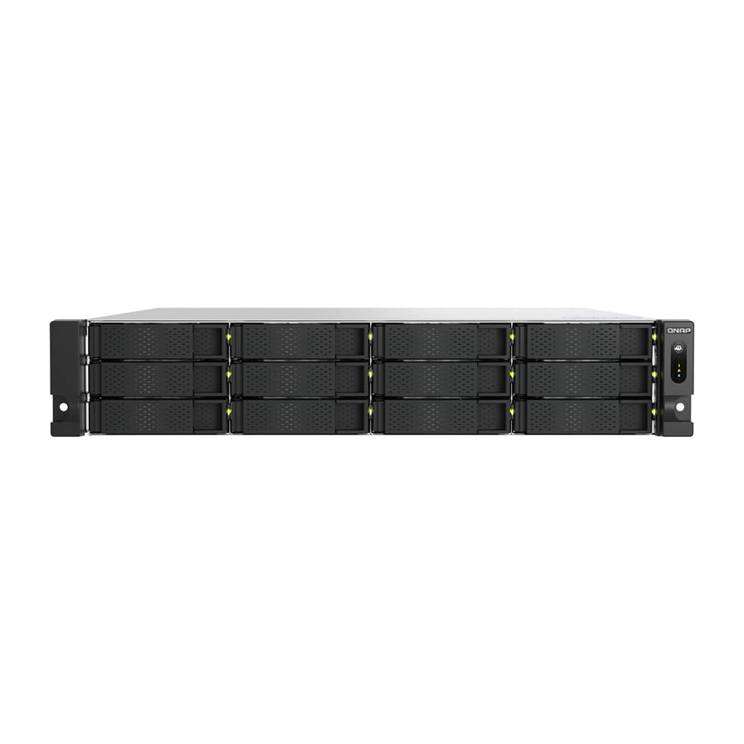 QNAP TS-h1277AXU-RP-R7-32G | 12-Bay 3,5"/2,5"-inch SATA, Ryzen Pro CPU, 2 x 2.5 GbE + 2 x 10GbE Base