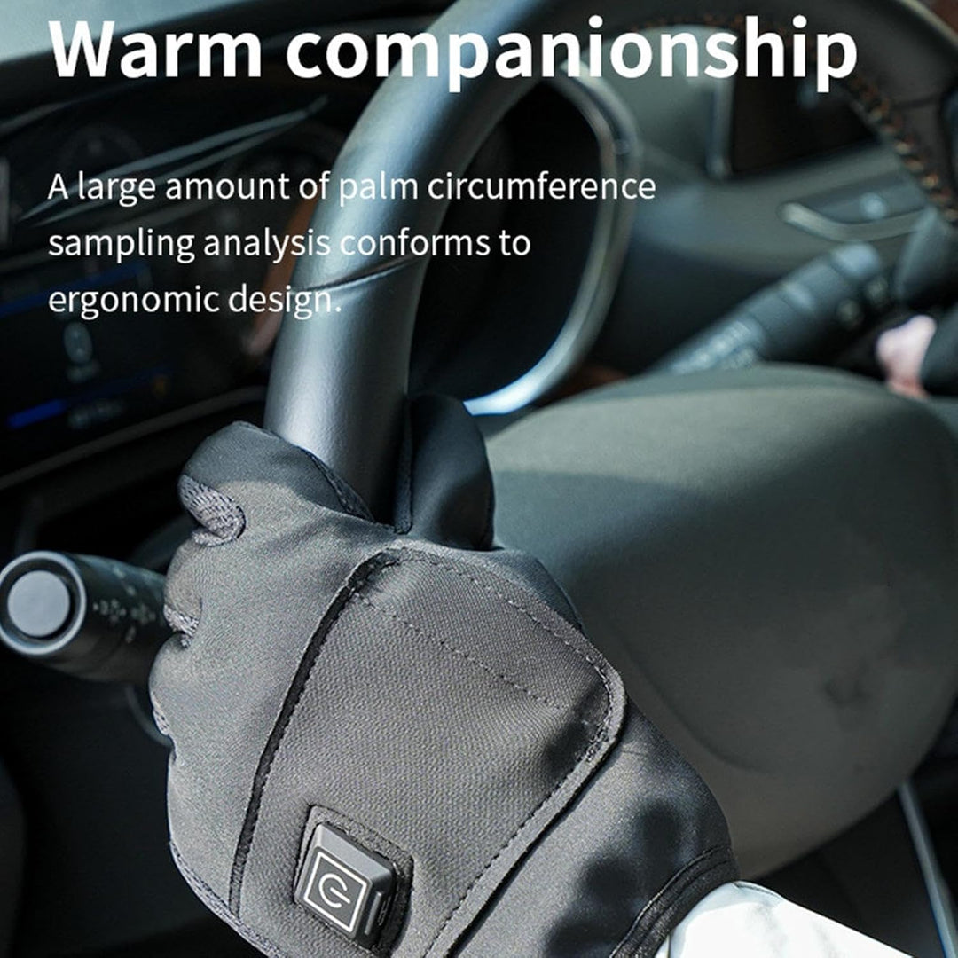 Beheizte Arbeitshandschuhe,Wärmehandschuhe | Handwärmende Thermohandschuhe,3 Temperatureinstellungen