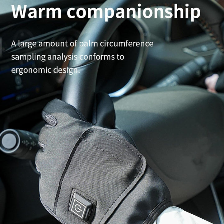 Beheizte Arbeitshandschuhe,Wärmehandschuhe | Handwärmende Thermohandschuhe,3 Temperatureinstellungen
