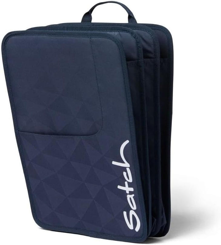 Satch Pack Kollektor Edition Schulrucksack Set 8tlg. inkl. Brotdose und Trinkflasche (Blurry Sky), B