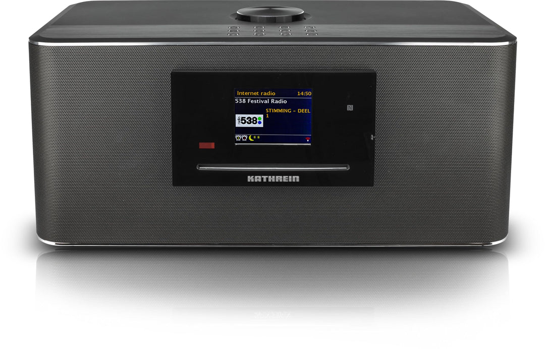 Kathrein DAB Plus Radio I Internet Radio mit CD-Player I Digitalradio DAB+ u. UKW I WLAN Radio mit B