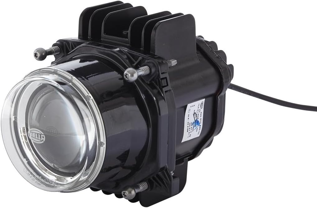 HELLA - DE/LED-Hauptscheinwerfer - 90mm Performance Bi-LED L70 - 12/24V - Einbau - Lichtscheibenfarb