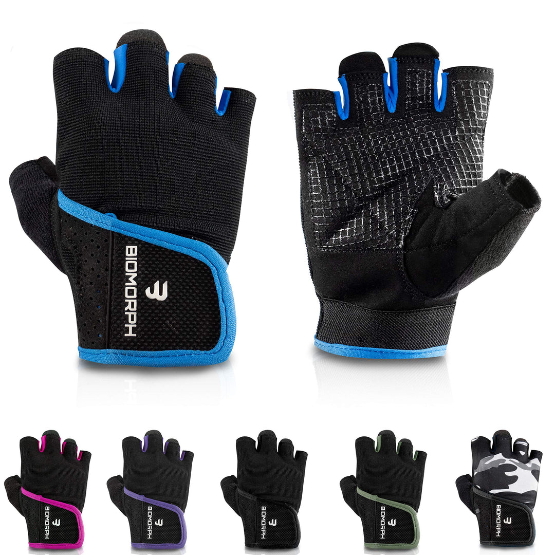 BIOMORPH Trainingshandschuhe für Damen und Herren | Fitness Handschuhe für Krafttraining, Bodybuildi