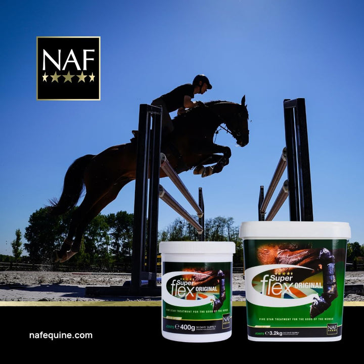 NAF Equine Equine 5032410014518 Superflex 5 Star Pulver - 400 Gramm, 400 g