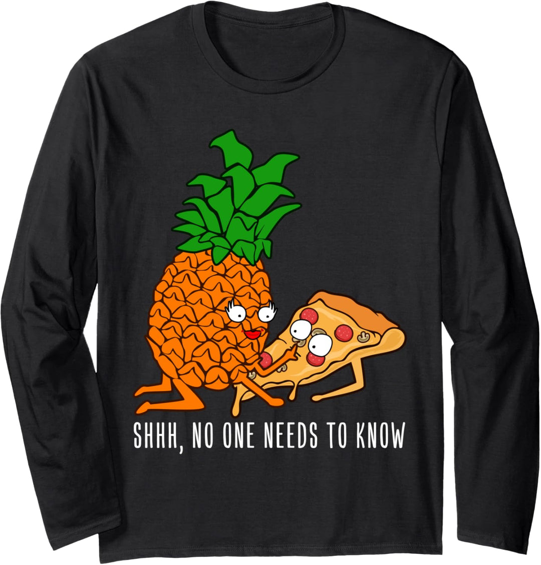 Pizza Hawaii - Ananas auf Pizza Langarmshirt
