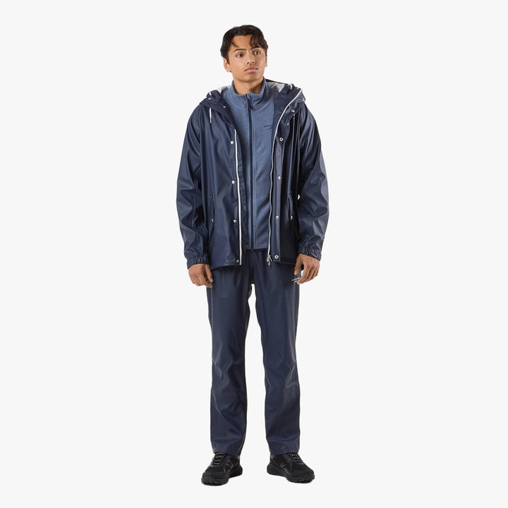 Swedemount Väderöarna Regenhose für Herren wasserdichte und Winddichte Hose M Navy/Black, M Navy/Bla