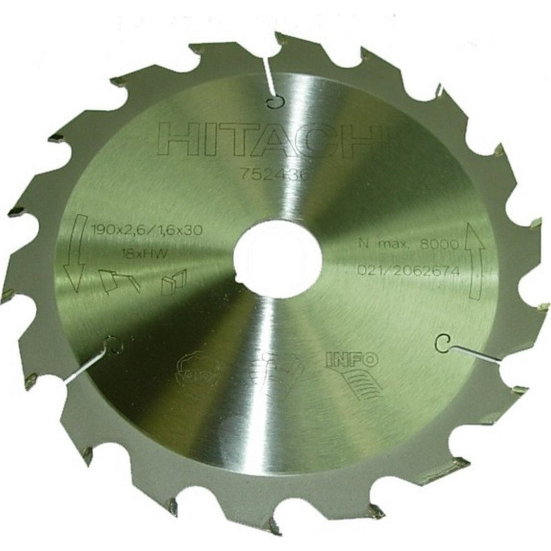 Hitachi HM-Sägeblatt 185x30 Z48