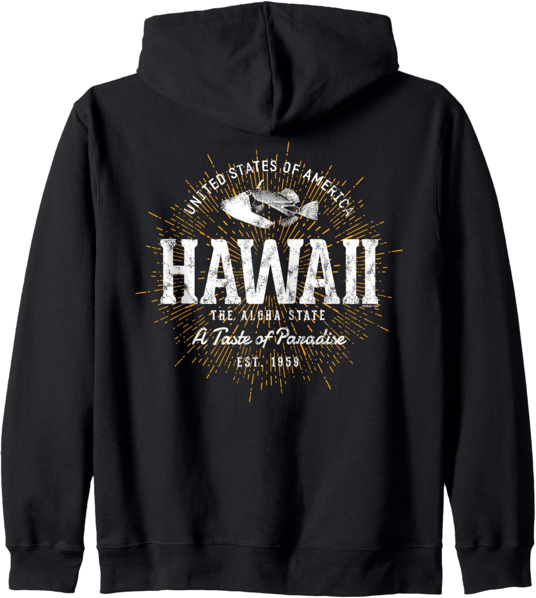 Vereinigte Staaten Vintage Stil Retro Hawaii Kapuzenjacke