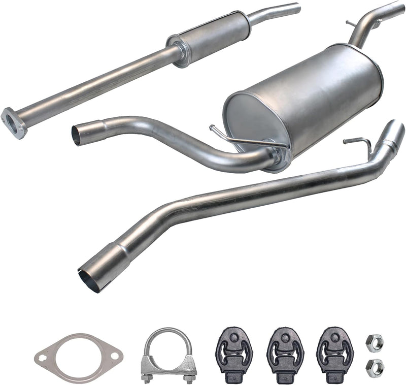 Ferroz Export Ersatz für Auspuffanlage Auspuff ab Kat Mazda 3 (BK) 1.4 & 1.6 inkl. Montagesatz