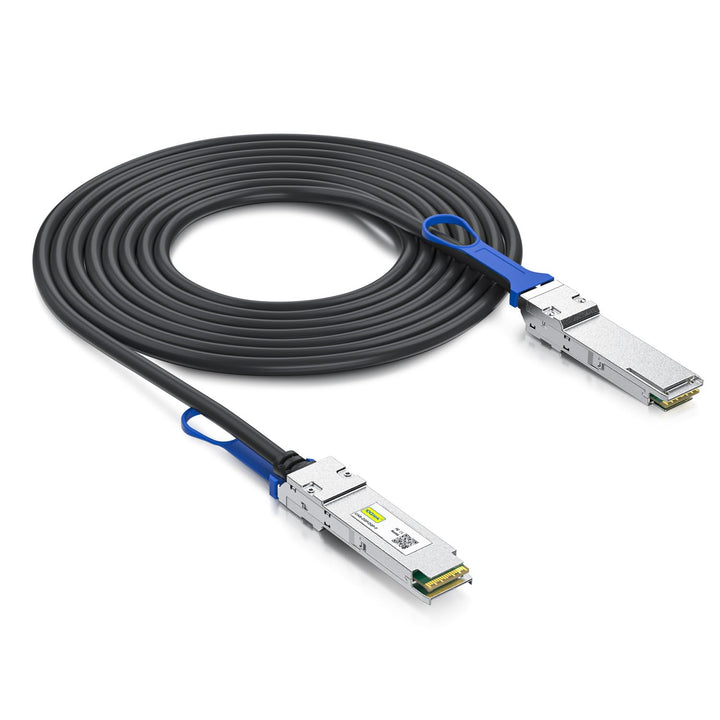 10Gtek 100Gb/s QSFP28 DAC Cable - 100GBASE-CR4 ETH 100GbE Passive Direct Attach Copper Cable for Int